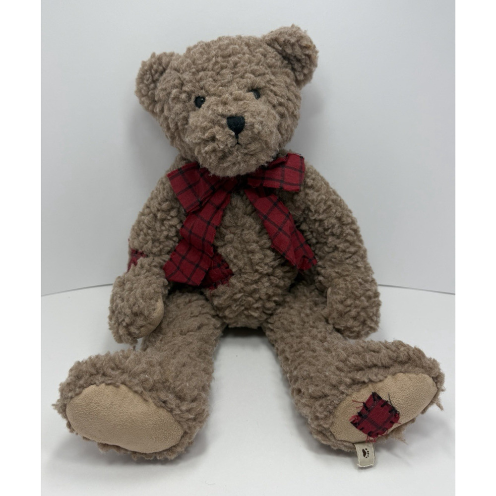 Boyds Bear Head Beans Collection Vintage 90s "Brodie" 15" Plush Bear